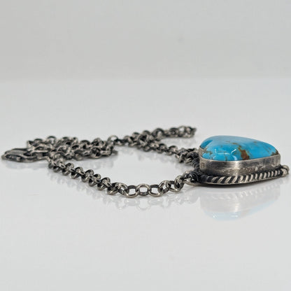 Kee-J - Navajo Turquoise Heart Choker