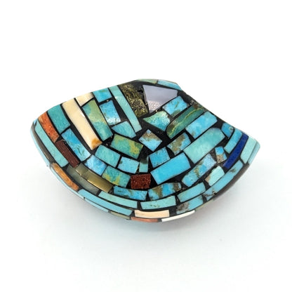 Joe Reano - Santo Domingo Stone and Shell Inlay Pendant