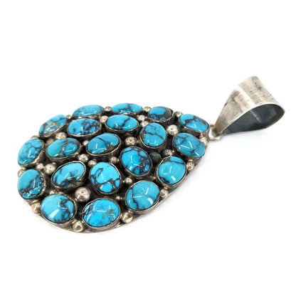 Emer Thompson - Navajo Turquoise and Sterling Pendant