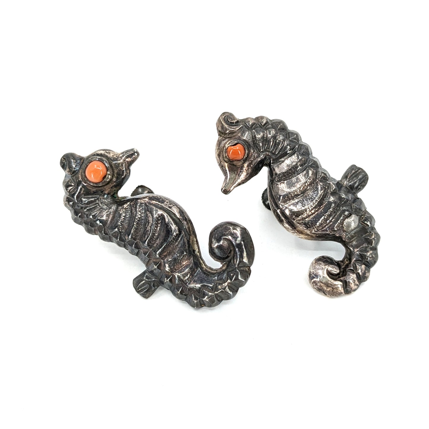 Matilde Eugenia Poulat - Sterling Seahorse Earrings