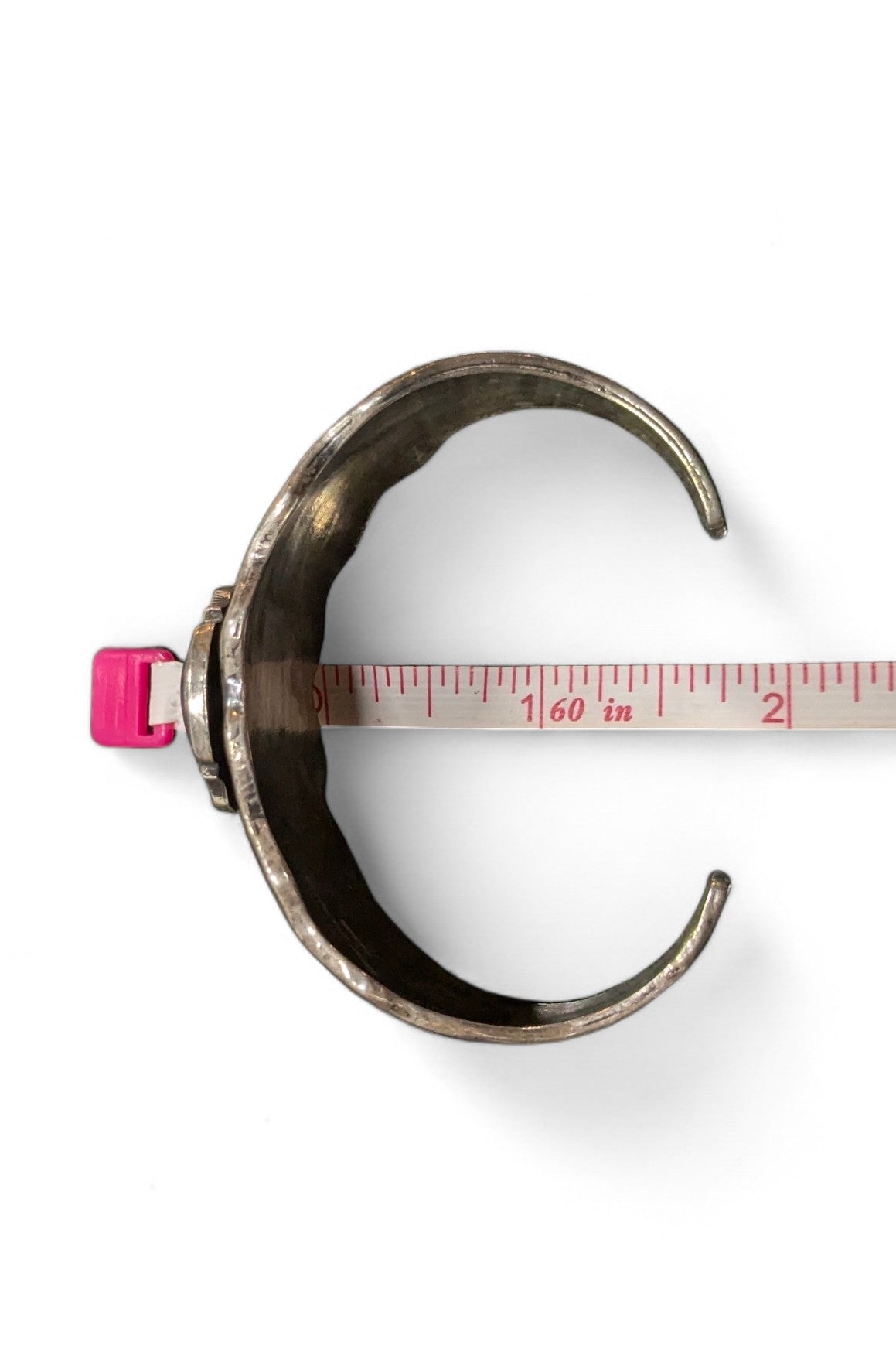 Emer Thompson - Dark Green Turquoise and Sterling Cuff