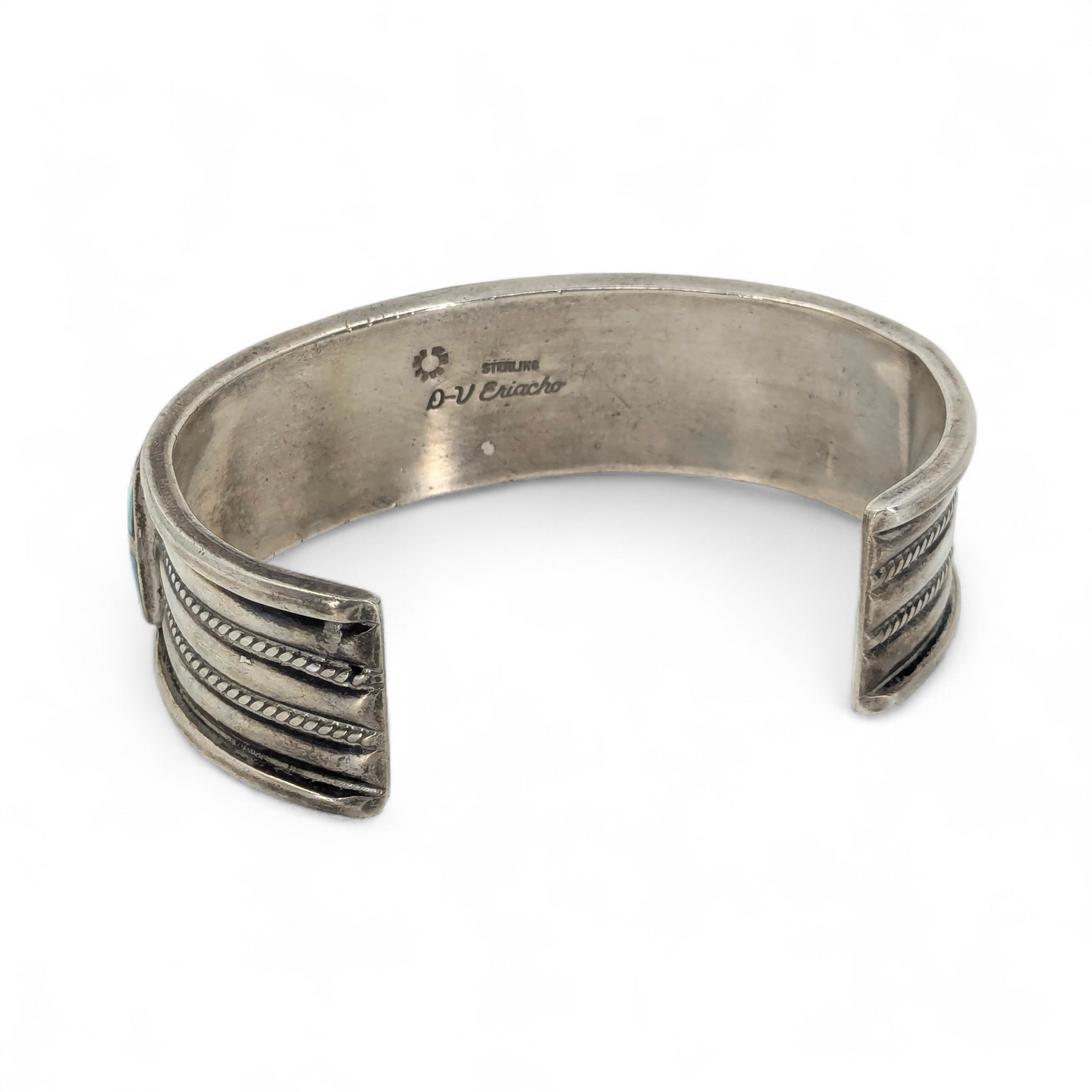 Donald & Viola Eriacho - Zuni Carinated Inlay Cuff