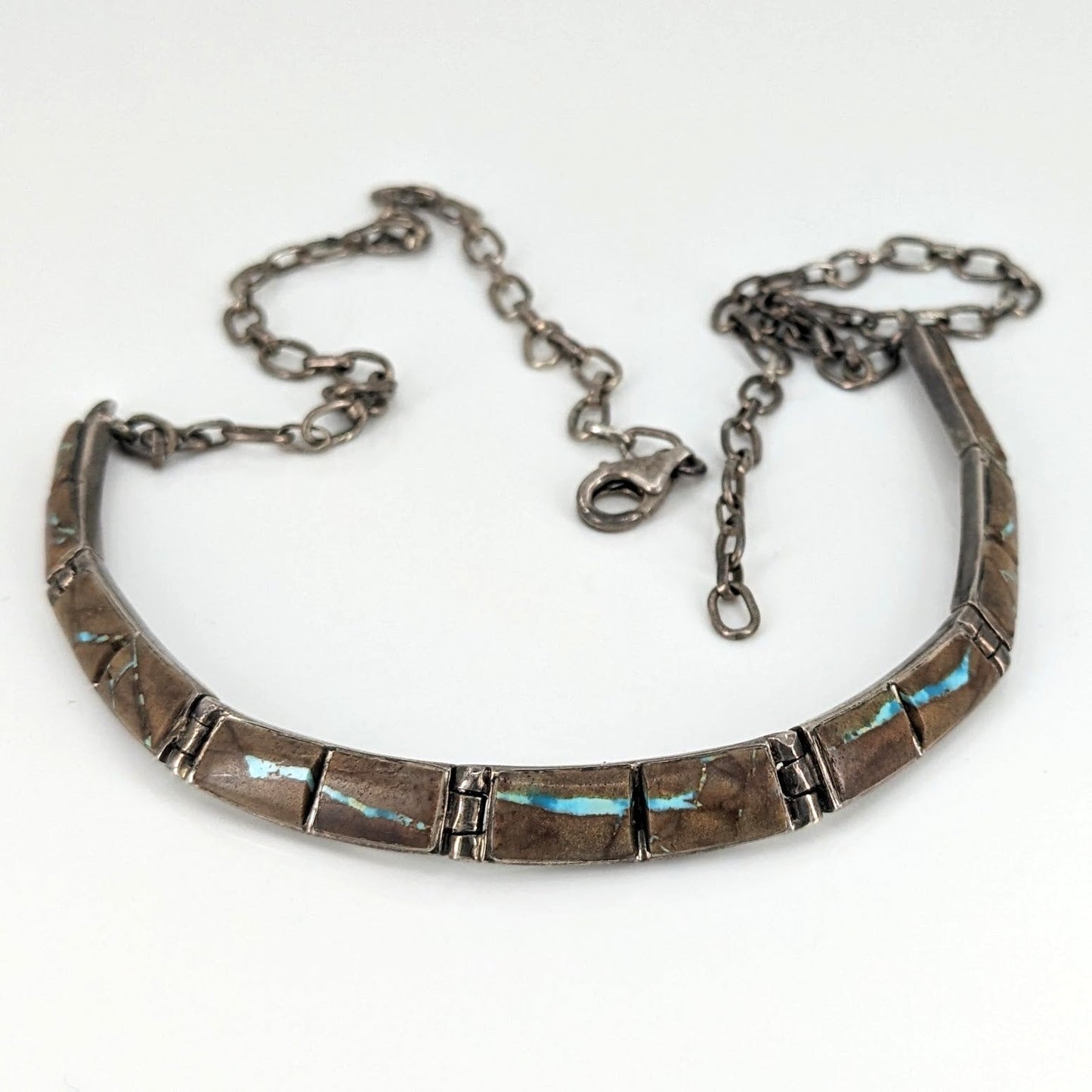 Delicate Ribbon Turquoise Necklace