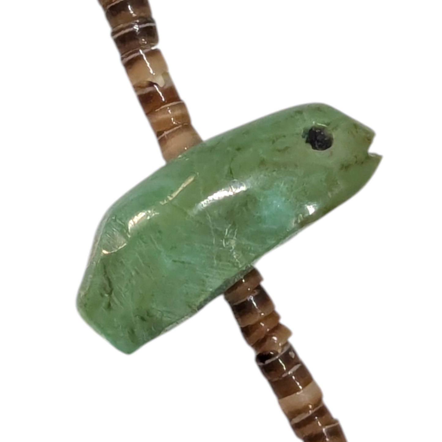 Lavina Kaskalla - Vintage Zuni 3-Strand Turquoise Fetish Necklace