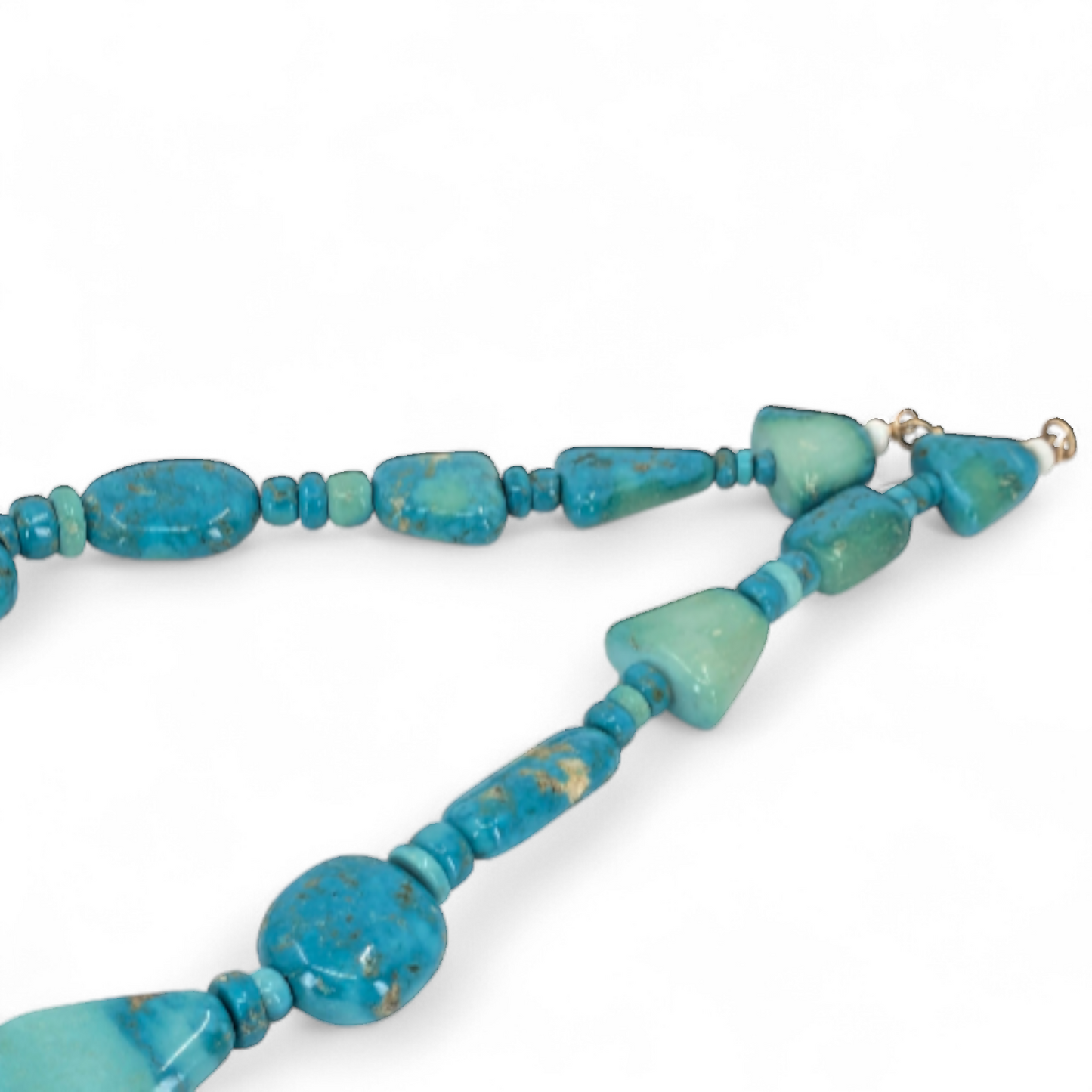 Bruce Eckhardt (Anglo) - High Grade Turquoise Beads Necklace