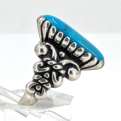 Carolyn Pollack - Turquoise Sterling Silver Ring, Size 7